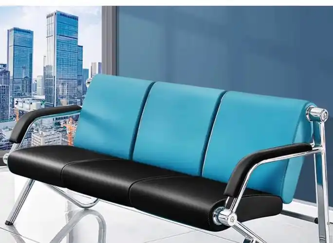 Waiting room sofa upholstery