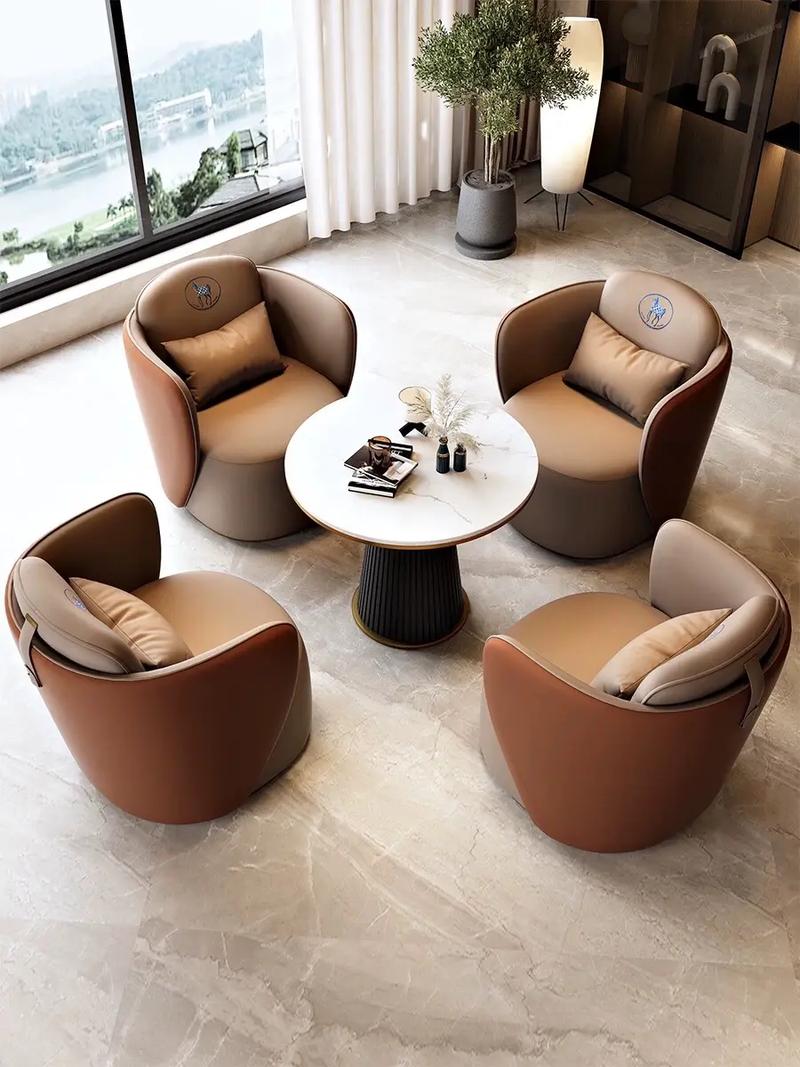 Luxury lounge chair upholstery
