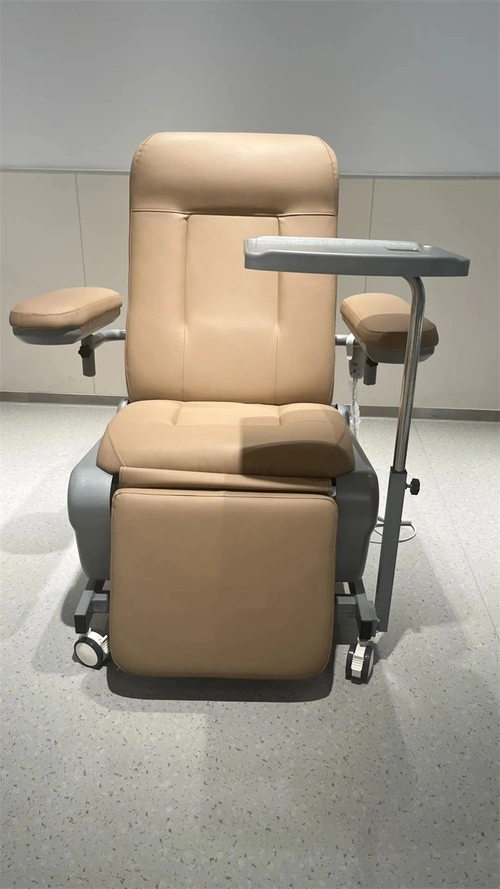 Medical recliner treatment chair upholstery