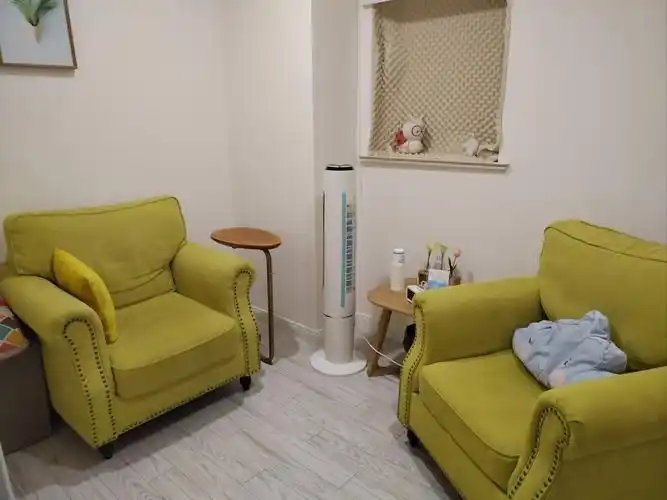 Mental health counseling room seating upholstery
