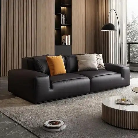 Modern sofa upholstery leather for healthcare projects