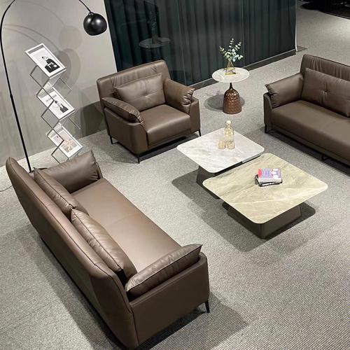 Premium executive office sofa leather