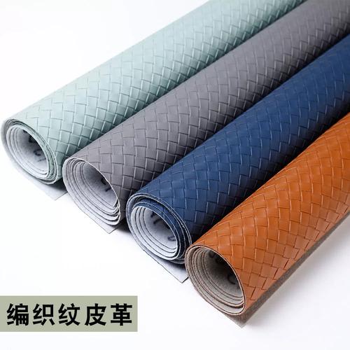 Commercial woven PU leather rolls