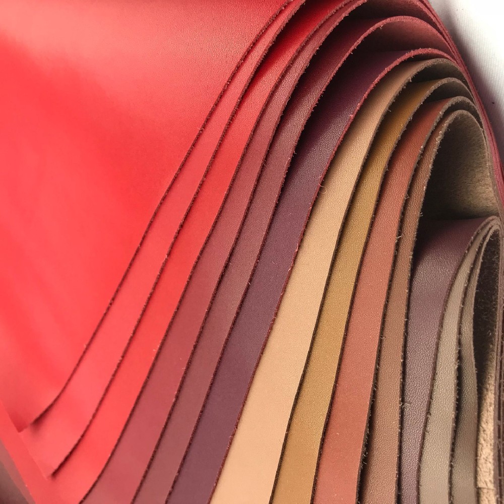 1.0mm thick cow-grain microfiber leather