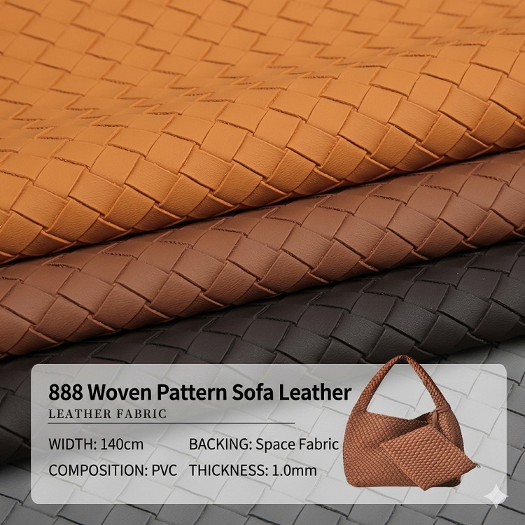 1.0mm Woven Grain Leather